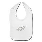 Baby Bib 'Simple' - white