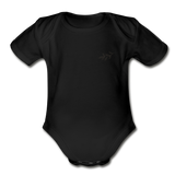 Organic 'Simple' Bodysuit - black