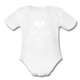 Organic 'Sleep' Bodysuit - white