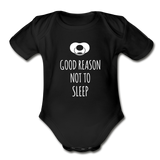 Organic 'Sleep' Bodysuit - black