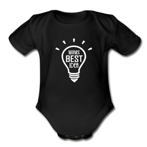 Organic 'Idea' Bodysuit - black