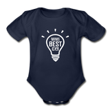 Organic 'Idea' Bodysuit - dark navy